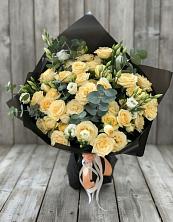 Букет цветов из:  Розы и Лизиантусы в Новочернореченский