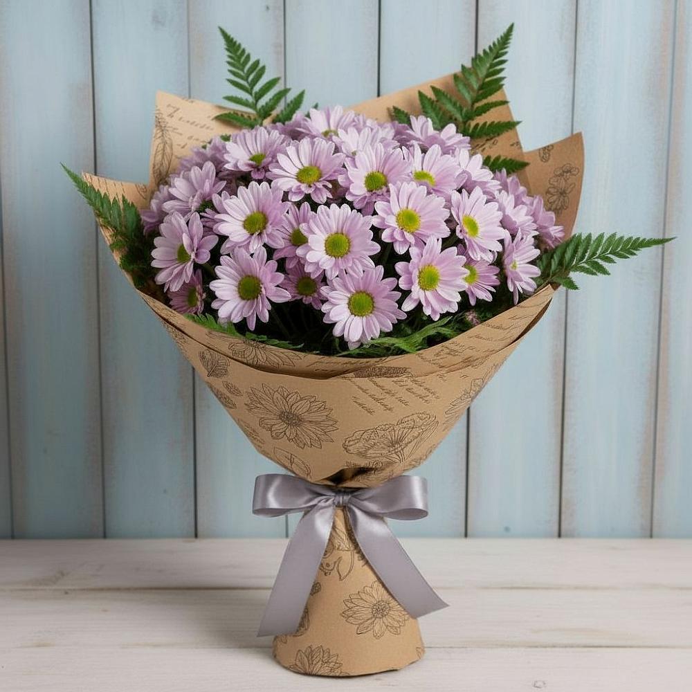 Букет цветов из: Хризантемы в Новочернореченский
