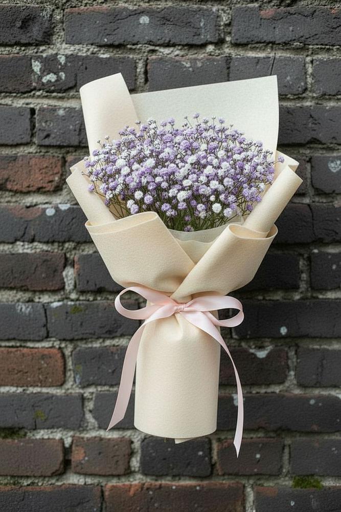 Букет цветов из: Гипсофила в Новочернореченский