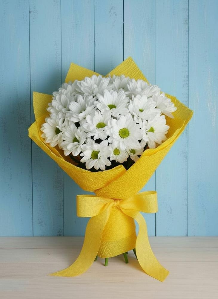 Букет цветов из: Хризантемы в Новочернореченский