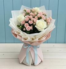Букет цветов из:  Розы в Новочернореченский