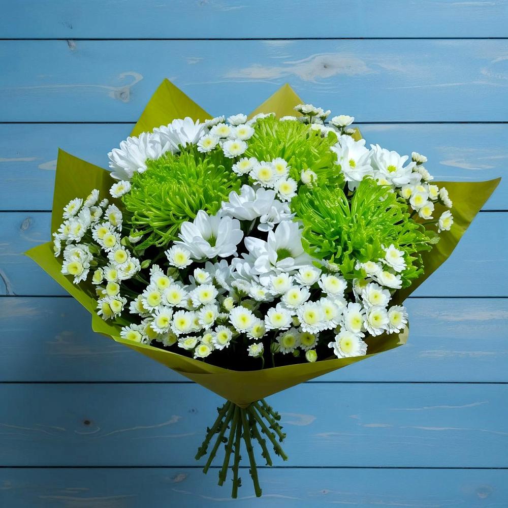 Букет цветов из: Хризантемы в Новочернореченский