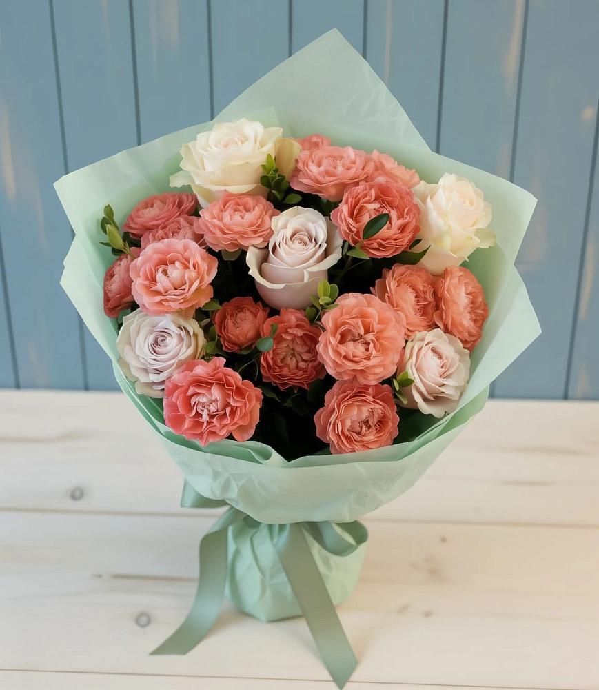 Букет цветов из: Розы в Новочернореченский