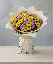 Букет цветов из:  Хризантемы #REPLACE_PRED# Новочернореченский