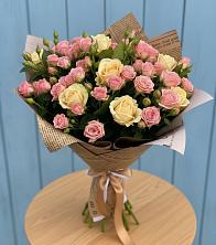 Букет цветов из:  Розы в Новочернореченский