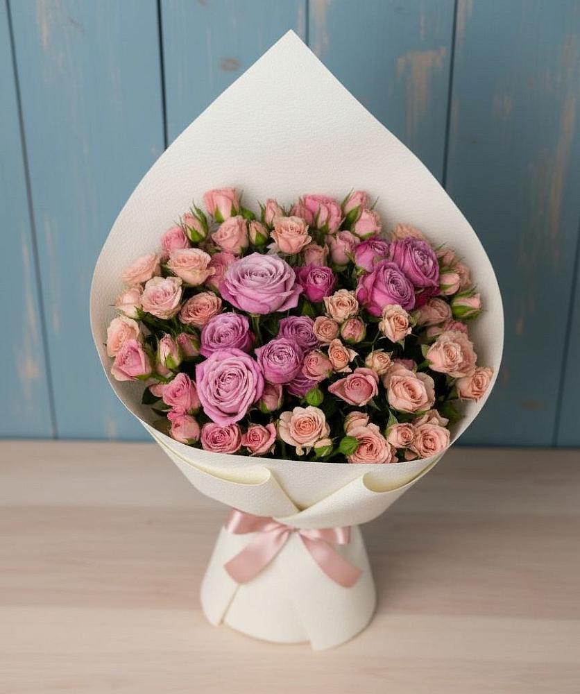 Букет цветов из: Розы в Новочернореченский